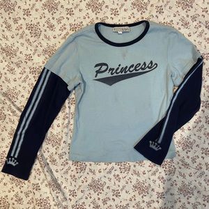 Free with purchase or buy now for $3 self esteem Y2k princess baby tee